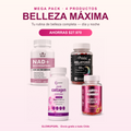 Mega Pack Belleza Máxima: NAD+, Melatonin, Multi Collagen y Curvy Gummies