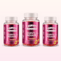 Curvy Gummies Aguaje pack x3: tres frascos