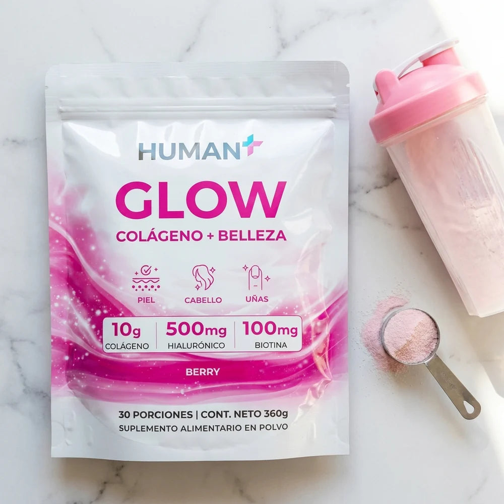 Human+ Glow Colágeno 360 g