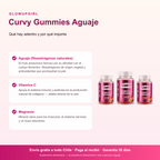 Infografía de beneficios: Curvy Gummies Aguaje