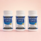 Tres frascos de Magnesium Complex Bioforce+