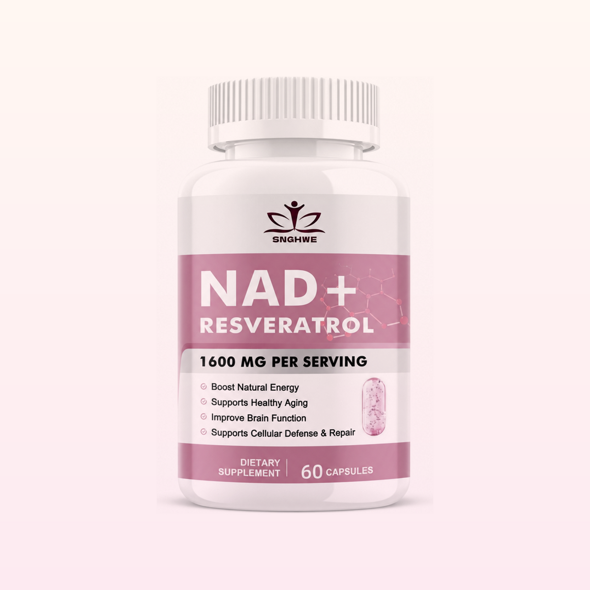 NAD+ Resveratrol - 60 Cápsulas — foto principal