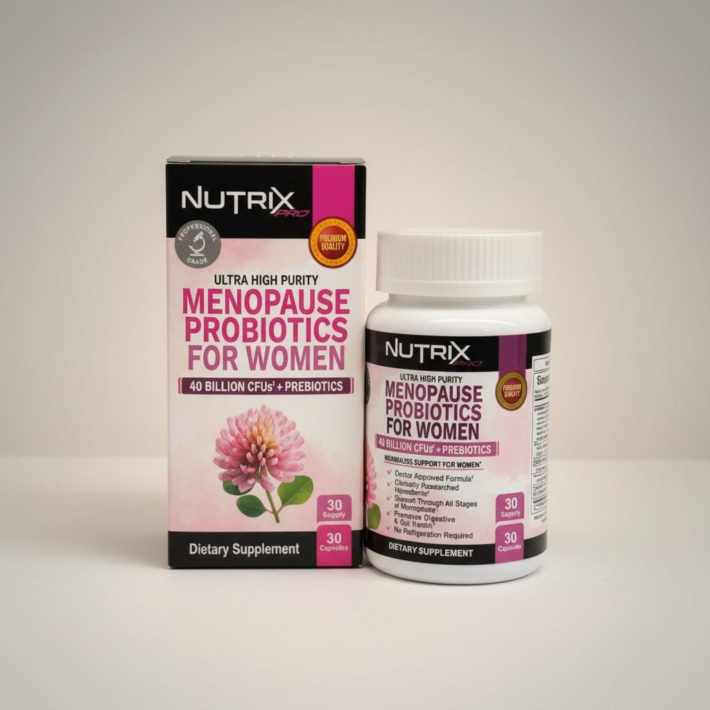 Nutrix Menopause Probiotics for Women – 30 Cápsulas